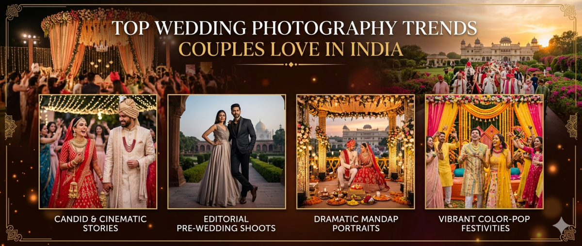 Top Wedding Photography Trends Couples Love in India